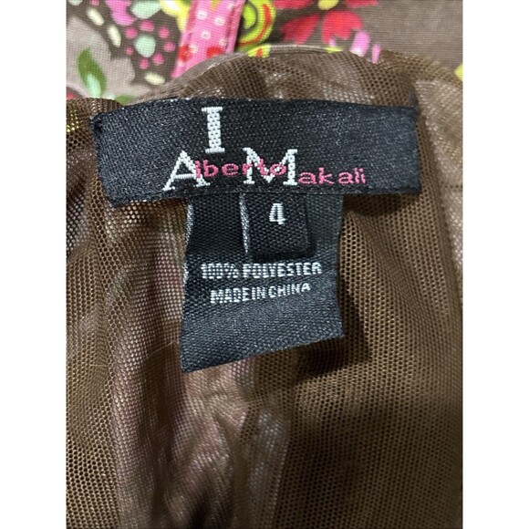 Alberto Makali Boho Ruched Colorful Dress Y2K Whimsygoth Witchy Gypsy Rock 4 - Picture 10 of 11